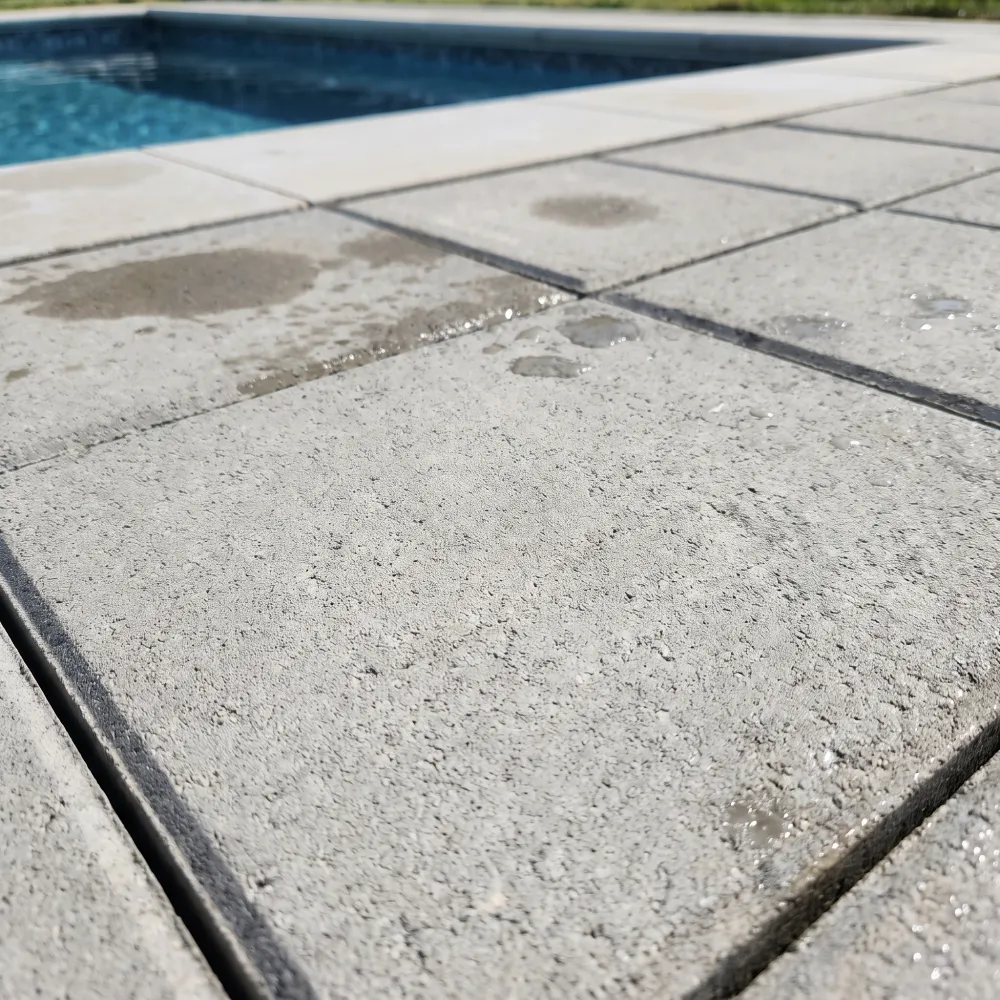 Pool Deck Power Washing after