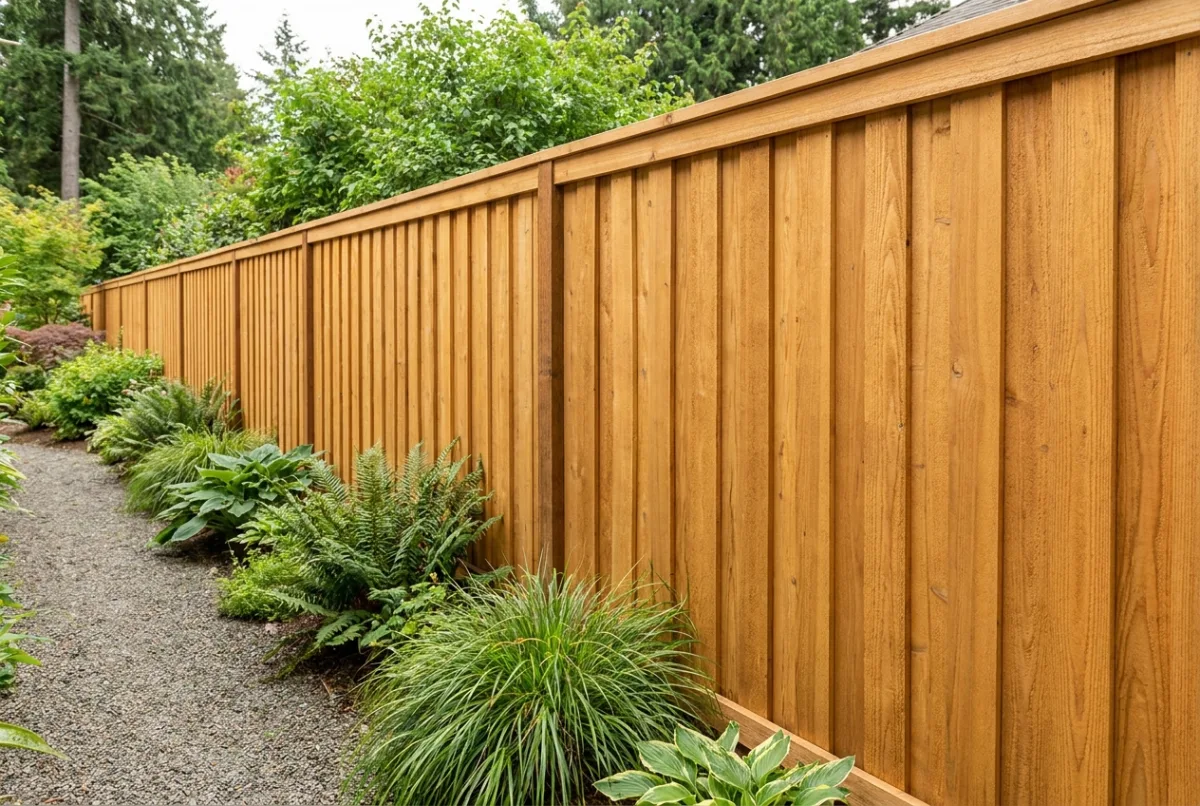 Illustrative image: Deck and fence care after