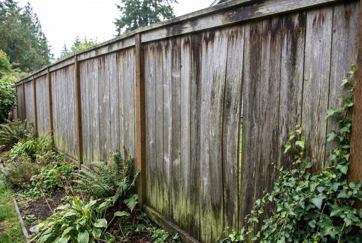 Illustrative image: Deck and fence care before